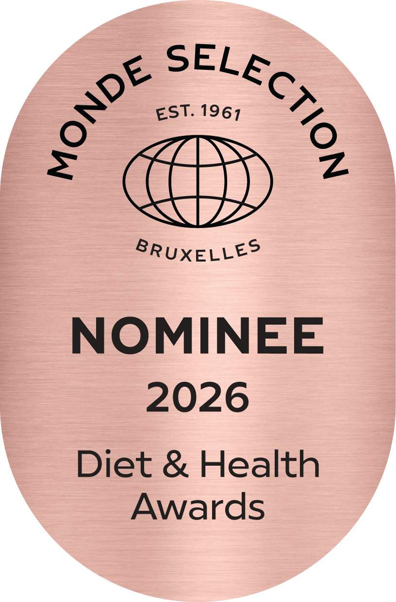 2026 Monde Selection Diet and Health Quality Award Nominee